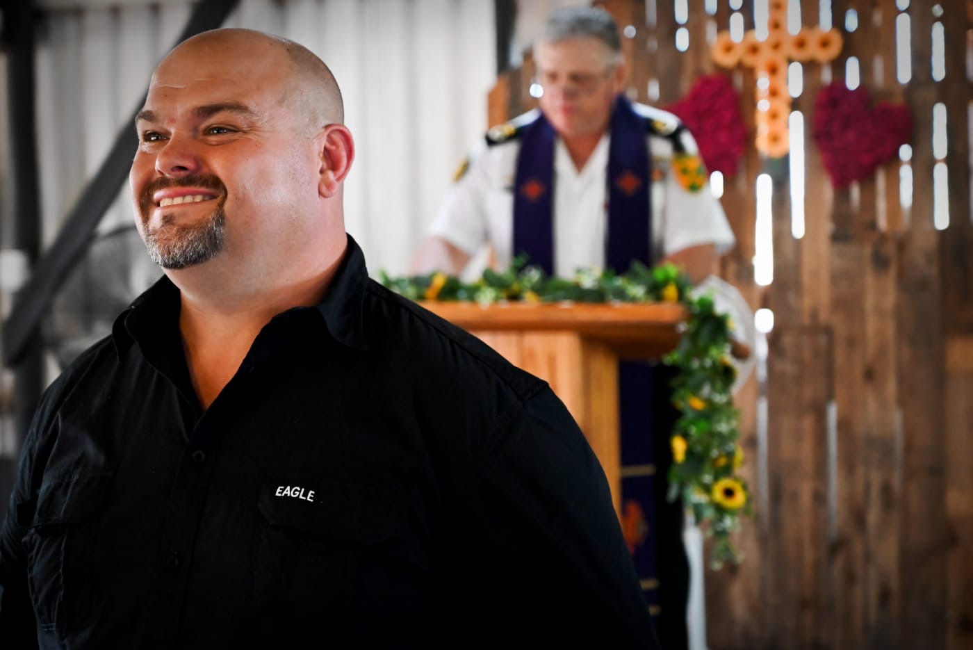 Wedding ceremony by Dr. Gerrit Rademeyer in Reddersburg