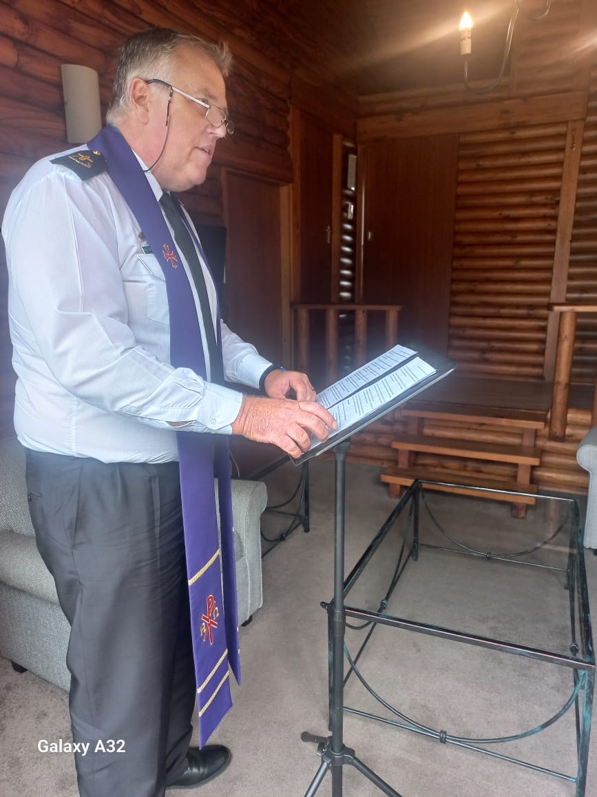 Wedding ceremony by Dr. Gerrit Rademeyer in Reddersburg